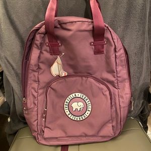 Ivory Ella Backpack / Purple / NWT 🐘